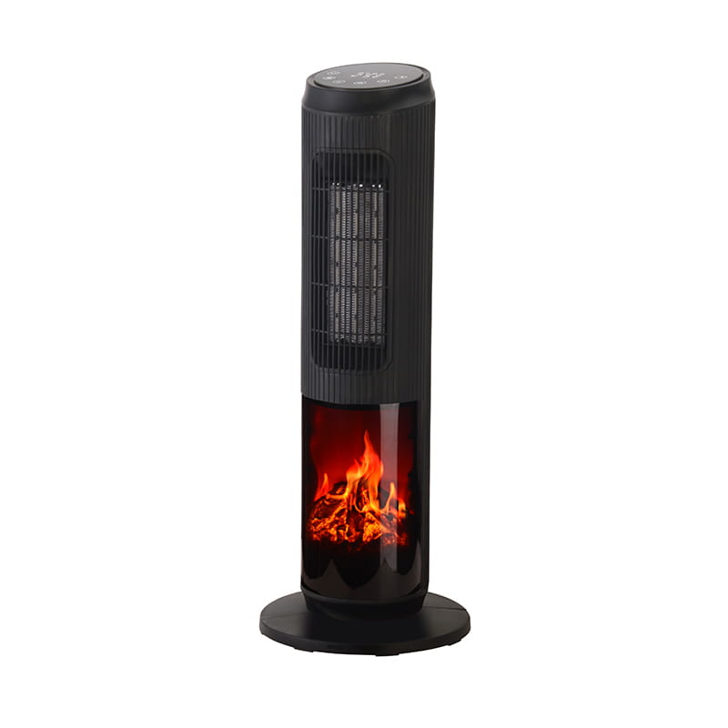 3D Flame Electric Ceraamic -tornin lämmitin kaukosäätimellä